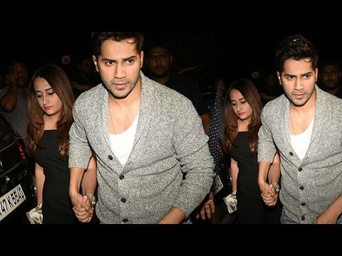 Varun Dhawan and Natasha Dalal Enter Hand in Hand at Shahid’s Pre Birthday Bash | SpotboyE