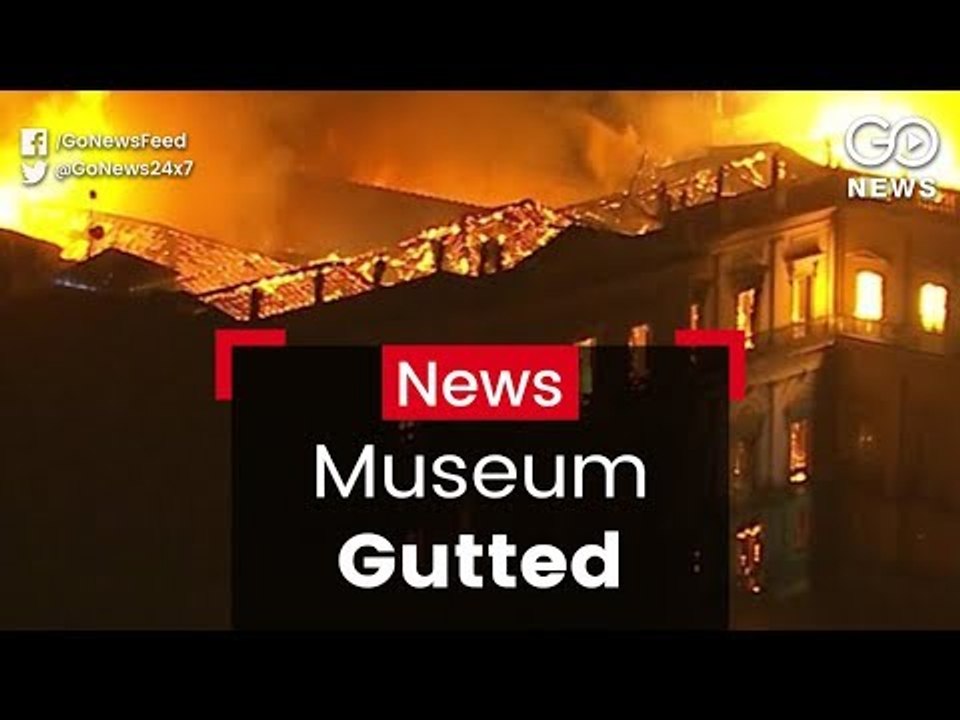 Fire Destroys Brazil's National Museum