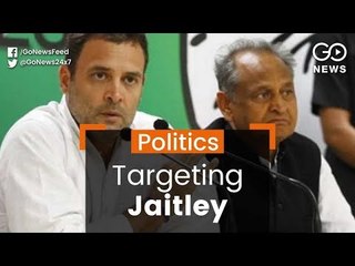 Congress Demands Jaitley's Resignation