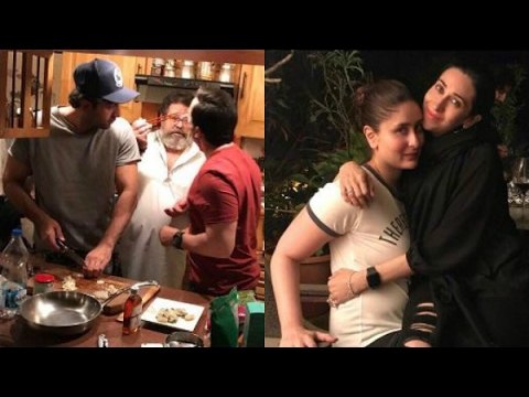 Ranbir Kapoor, Saif Ali Khan turn master chefs for Karisma and Kareena Kapoor | Bollywood News