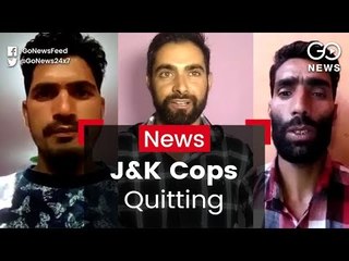 J&K Cops Quitting Out Of Fear