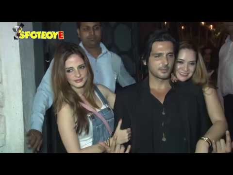 Sussanne Khan, Zayed Khan Sonakshi Sinha, Chunky Pandey, attend Fardeen Khan's party | SpotboyE