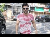 Varun Dhawan Returns from the Polling Booth without Voting | Bollywood News