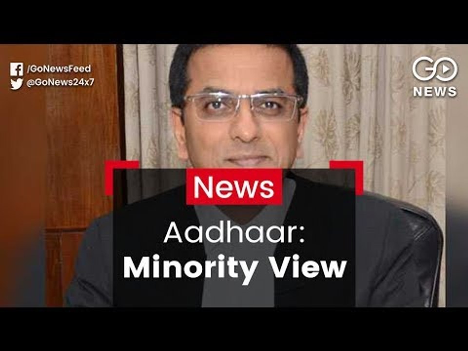 Aadhaar Verdict: Dissenting View