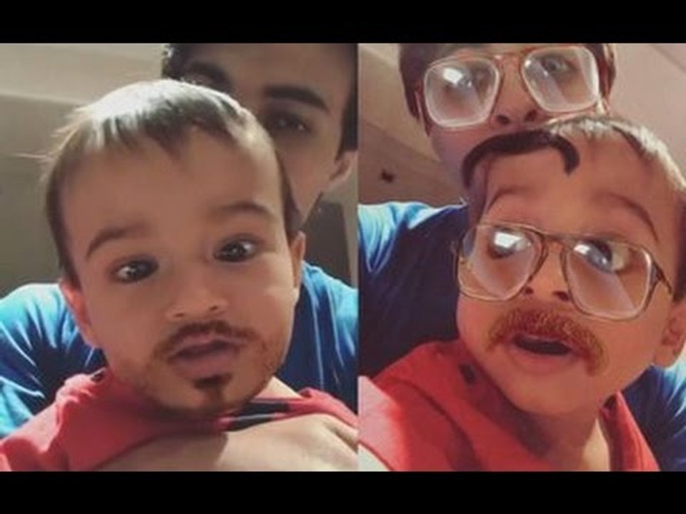 Salman Khan’s Nephew Ahil Has A Beard and Moustache | Bollywood News | SpotboyE