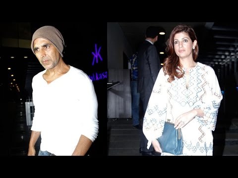 SPOTTED: Akshay Kumar and Twinkle Khanna after Dinner | SpotboyE