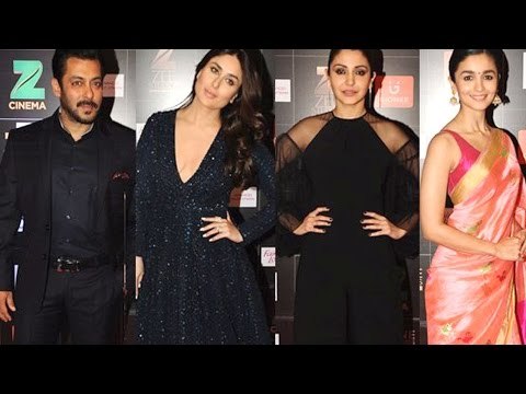 Salman, Kareena, Anushka, Alia, Vidya Wishes Happy Holi at Zee Cine Awards 2017 | SpotboyE