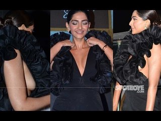 Oops! Sonam Kapoor's Wardrobe Malfunction at an Event  | SpotboyE