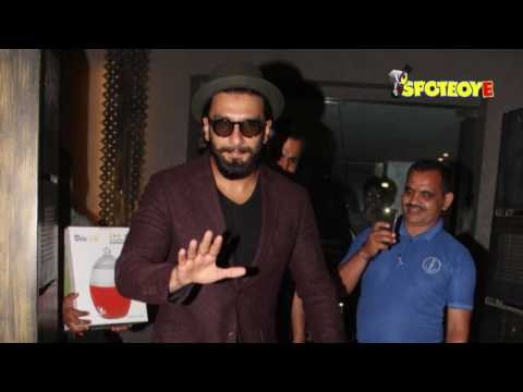 Ranveer Singh SPOTTED after Dinner at Bandra | SpotboyE