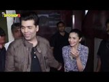 Varun Dhawan, Alia Bhatt, Karan Johar at Special Screening of Badrinath Ki Dulhania | SpotboyE