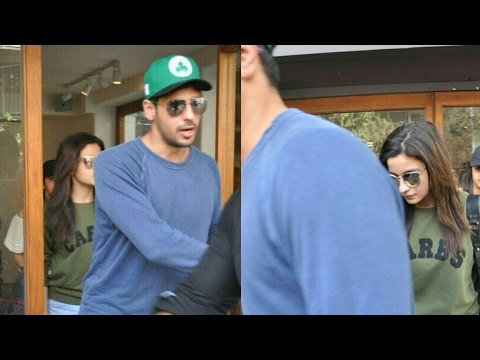 SPOTTED- Alia Bhatt and Sidharth Malhotra having Lunch Together | SpotboyE