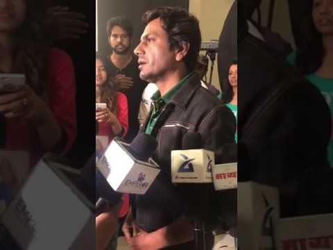 Nawazuddin Siddiqui at the Poster Launch of Babumoshai Bandookbaaz | SpotboyE
