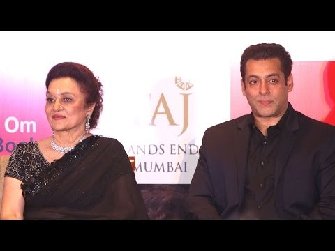 Salman Khan at yesteryear actress Asha Parekh's autobiography book launch | SpotboyE