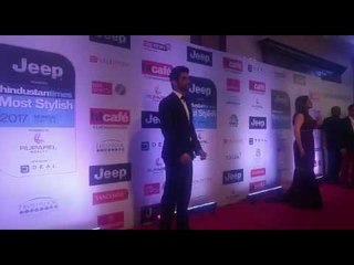 Sushant Singh Rajput at the HT Most Stylish Awards 2017 | SpotboyE