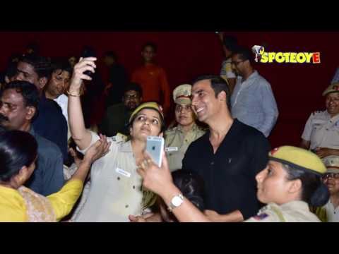 Akshay Kumar hosts special screening of Naam Shabana for Lady Cops in Delhi | SpotboyE
