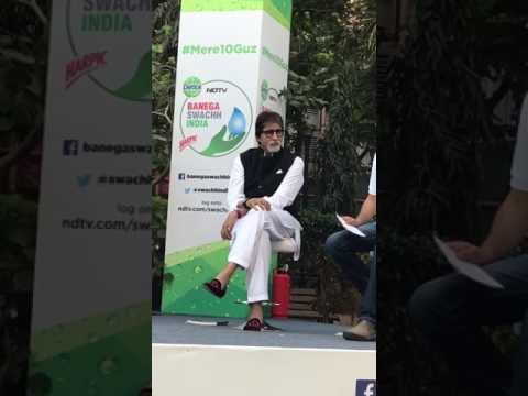 Amitabh Bachchan Talks about Keeping India Clean at Banega Swachh India Season 4 | SpotboyE