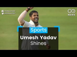 India vs WI: Umesh Yadav Shines