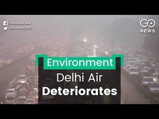 Delhi Air Deteriorates