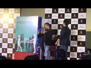 Chetan Bhagat at Half Girlfriend Trailer Launch | SpotboyE