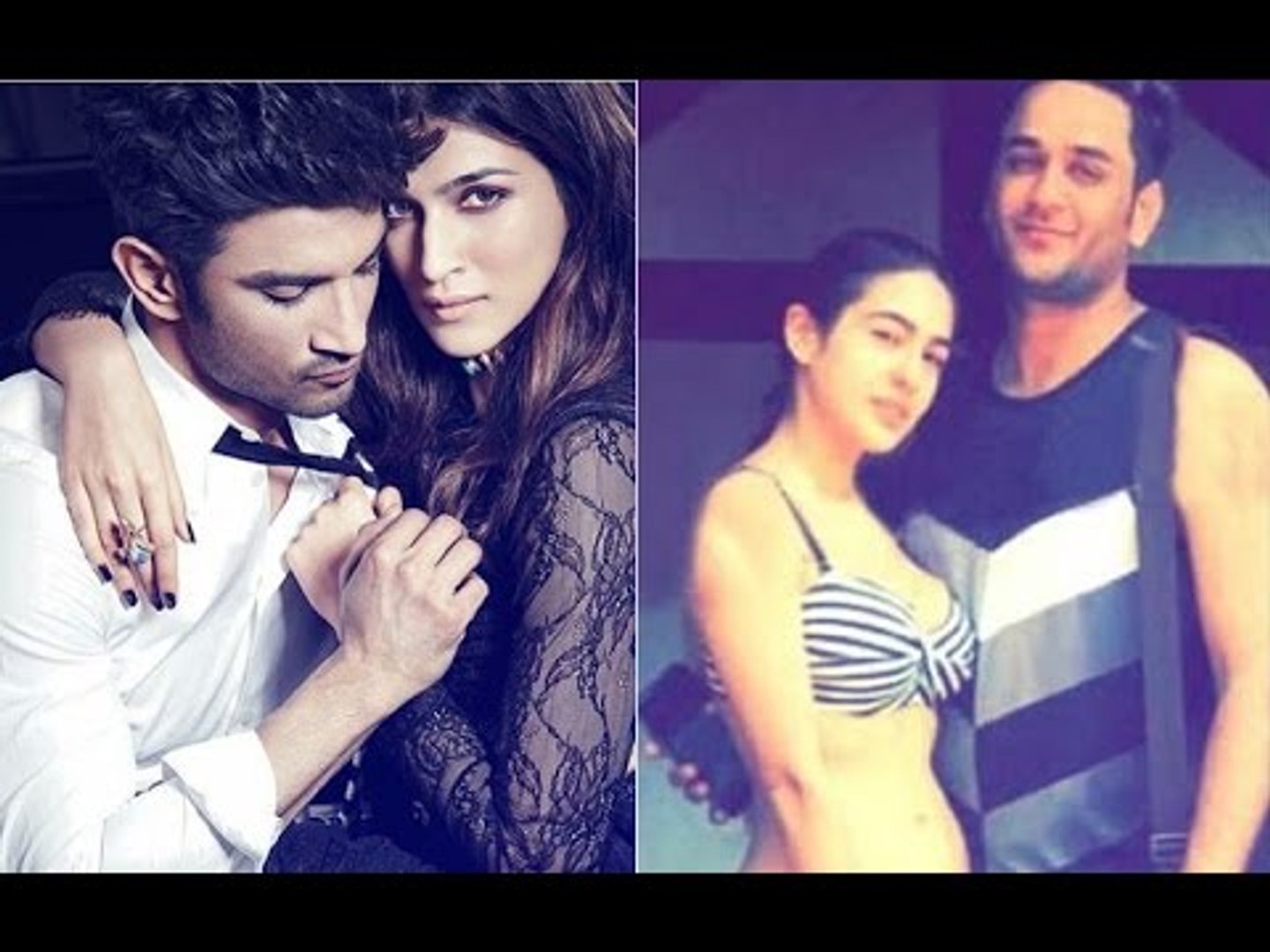 Kriti Sanon Sex Sex Sex Sex - Sushant Singh Rajput- Kriti Sanon & Sara Ali Khan Sex It Up | SpotboyE -  video Dailymotion