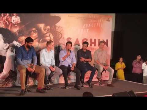 Sachin Tendulkar Praises his Movie Producer at the Trailer Launch of Sachin | SpotboyE