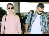 SPOTTED: Virat Kohli and Anushka Sharma at the Mumbai Airport | SpotboyE