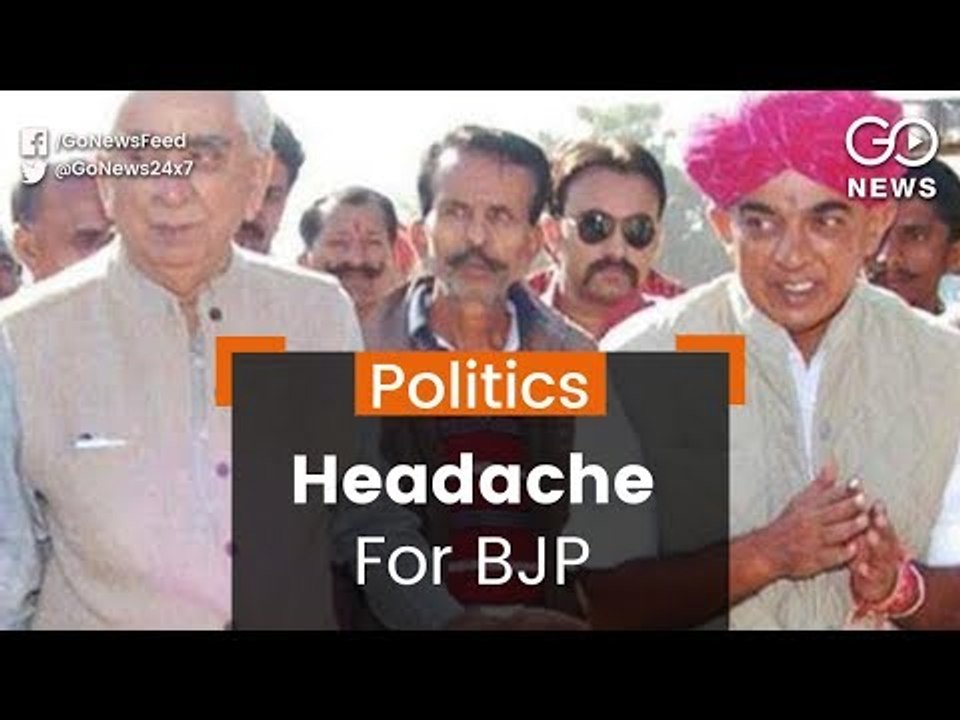 Headache For BJP In Rajasthan