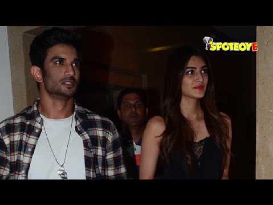 Sushant Singh Rajput and Kriti Sanon are on Promotional Spree for Raabta | SpotboyE