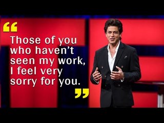 7 Gems of Wisdom From Shahrukh Khan’s First TED TALK | SpotboyE