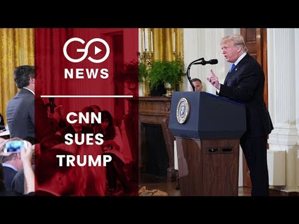 CNN Sues Trump
