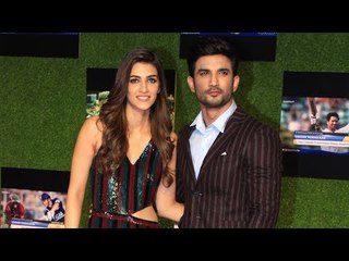 Sushant Singh Rajput and Kriti Sanon Arrive Together at Sachin: A Billion Dreams Movie Premiere