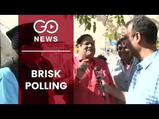 Brisk Polling In Rajasthan