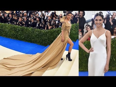 Priyanka VS Deepika: Priyanka Chopra Hits the Red Carpet at Met Gala 2017 | SpotboyE