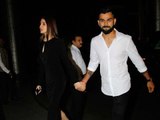 Lovebirds Virat-Anushka Arrive Hand-In-Hand at Zaheer-Sagarika's Engagement Bash | SpotboyE