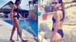 Nia Sharma Flaunts Her Curves In A Bikini As She Poses By The Pool | SpotboyE