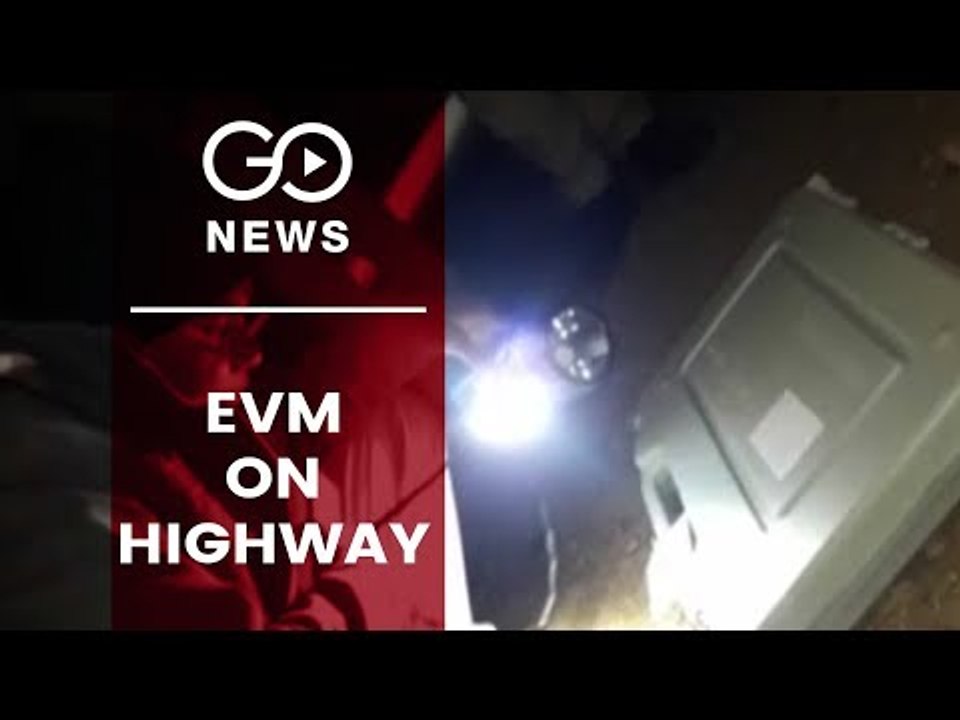 EVM Found On Road In Rajasthan