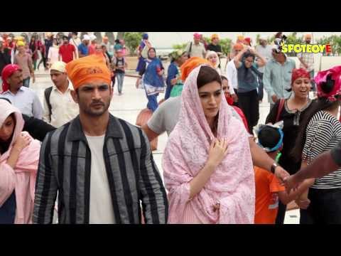 SPOTTED: Sushant Singh Rajput and Kriti Sanon at Gurudwara in Delhi | SpotboyE