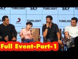 UNCUT- Salman Khan, Sohail Khan, Matin Rey Tangu at Tubelight Song Launch -Part-1 | SpotboyE