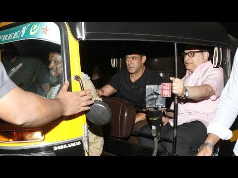 Salman Khan Takes a Auto Rickshaw Ride for Katrina Kaif | SpotboyE