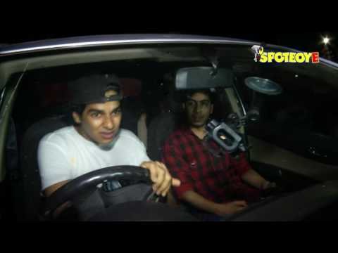 Ishaan Khattar Watches Baywatch With Jhanvi Kapoor | SpotboyE