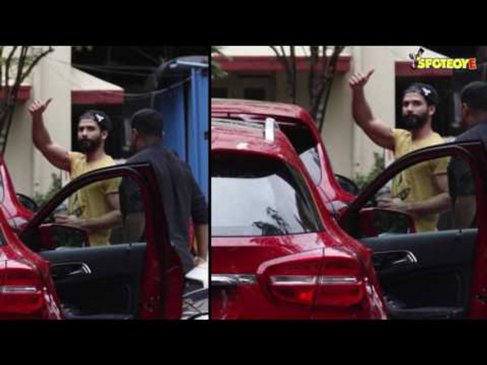 SPOTTED: Shahid Kapoor, Mira Rajput and Baby Misha Together | SpotboyE