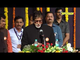 UNCUT- Amitabh to lead Modi govt’s ‘Darwaza Band’ campaign to discourage open defecation | SpotboyE