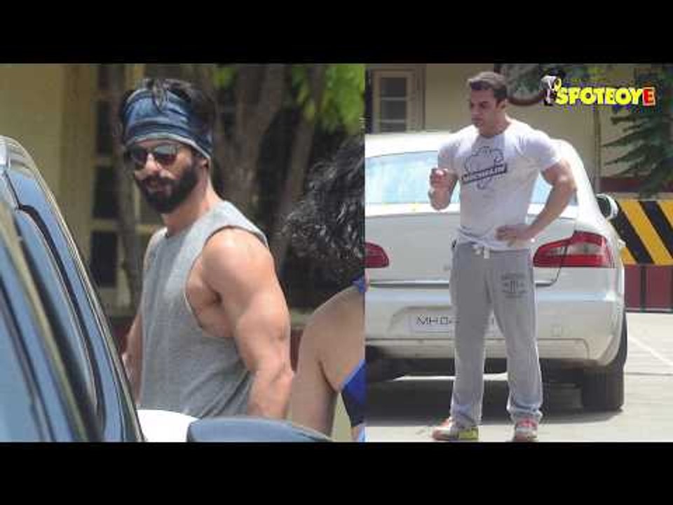 SPOTTED: Kareena Kapoor Khan, Shahid Kapoor, Sohail Khan Post Gym Session | SpotboyE