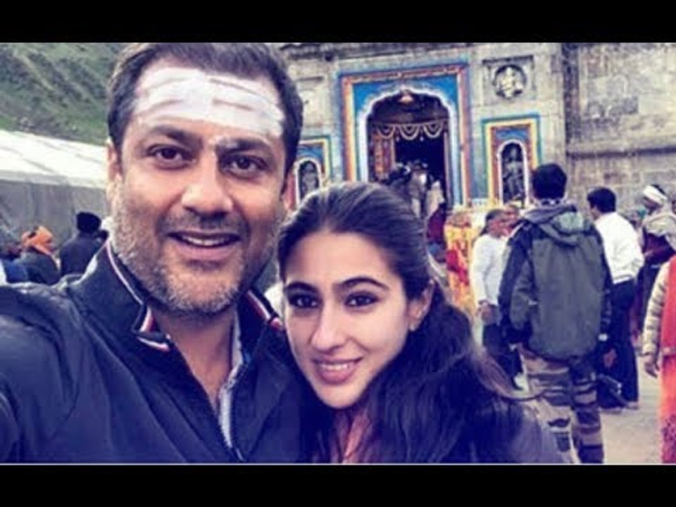 Sara Ali Khan Visits Kedarnath Temple With Abhishek Kapoor For His Next With Sushant Singh Rajput