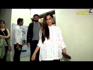 SPOTTED- Sonam Kapoor after watching Spiderman- Homecoming | SpotboyE