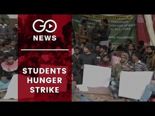 Students On Hunger Strike In AMU