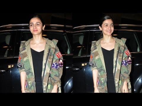 Alia Bhatt Departs for New York to Attend IIFA Awards 2017 | SpotboyE
