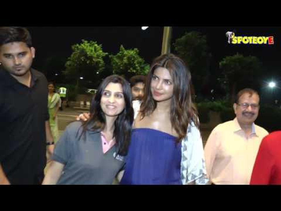 SPOTTED- Priyanka Chopra at the Mumbai Airport | SpotboyE
