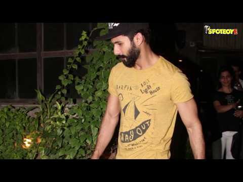 SPOTTED: Shahid Kapoor and Mira Rajput Post Dinner at Pali Village in Bandra | SpotboyE