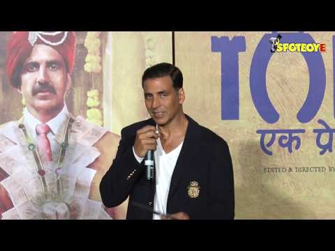 UNCUT- Akshay Kumar, Bhumi Padnekar, Anupam Kher at Toilet Ek Prem Katha Press Conference -Part-2